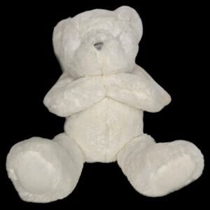 Baby Gund My Little Angel Teddy Bear White Medium Soft Plush Toy 14" Doll
